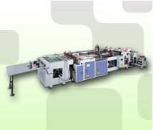 THICK BAG BOTTOM SEALING & CUTTING MACHINE WITH 3 SERVO MOTORS